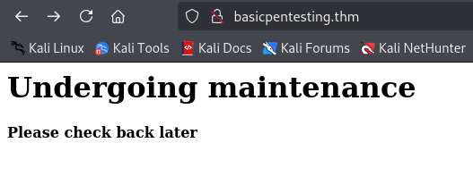 basic-pentesting