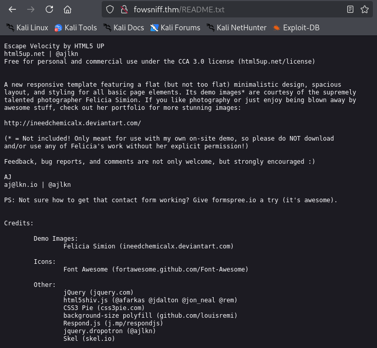 fowsniff-ctf