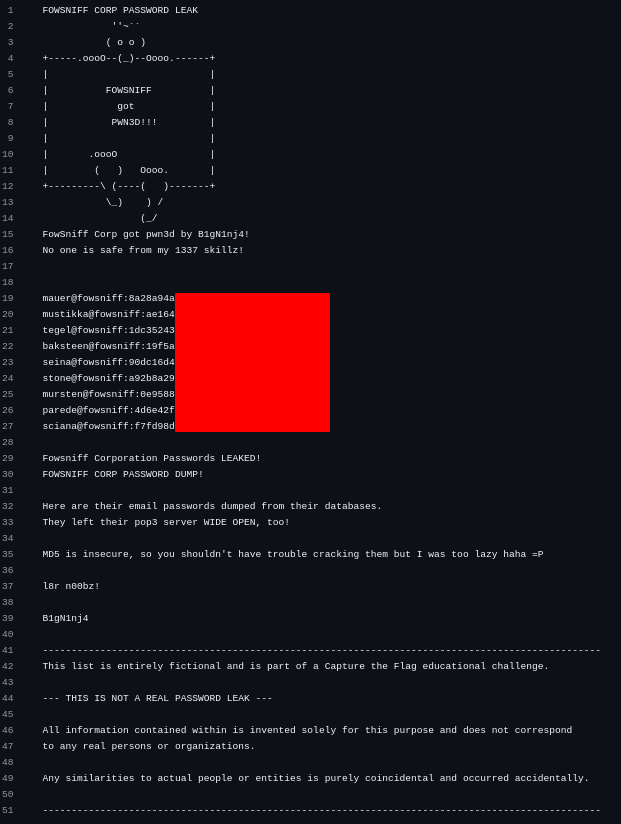 fowsniff-ctf