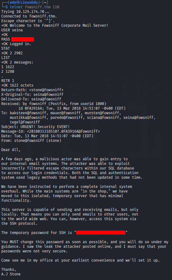 fowsniff-ctf