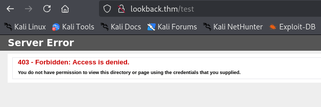 lookback