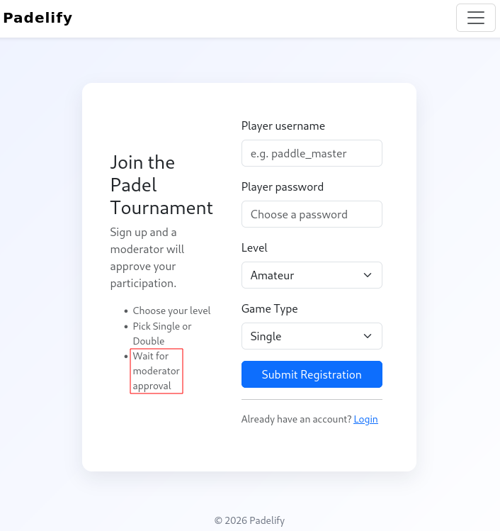 padelify